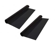 Happy Kids 28622 Sonnenschutzfolie Selbsthaftend, schwarz, 2er Set