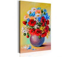 murando - Bilder 40x60 cm - Leinwandbilder - Fertig Aufgespannt - Vlies Leinwand - 1 Teilig - Wandbilder XXL - Kunstdrucke - Wandbild - Poster Blumen b-B-0098-b-a