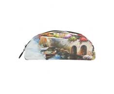 DEZIRO Federmäppchen, Ölgemälde, Maritime City, Großpackung für Studenten