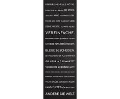 empireposter - Motivational - Riskiere mehr - Größe (cm), ca. 53x158 - Türposter, NEU -