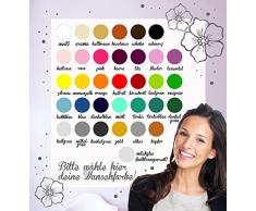 ilka parey wandtattoo-welt® Wandtattoo Wandbild Wandaufkleber Wandsticker Aufkleber Sticker Sternenset Sterne 180 Stück M2030 - ausgewählte Farbe: *flieder*