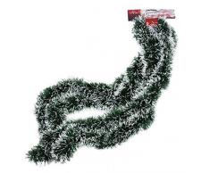 CANISI Tannengirlande Girlande Weihnachten Tannenbaum 180cm Tanne weiß Künstlich