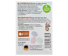 Heitmann Eierfarben Kaltfarben - Ostern - Ostereier bemalen, Ostereierfarbe - Grün, Blau, Gelb, Rot, Violett