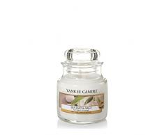 Yankee Candle Duftkerze Glas, WeiÃ, 6.3x6.2x5.3 cm