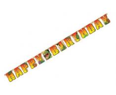 Wimpel-Girlande Gefährliche Dinosaurier 2,2 m