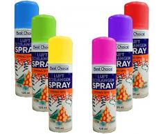 CEPEWA GmbH 125ml Luftschlangen Spray String Spray zur Dekoration für Karneval, Fasching, Geburtstage & Partys (Grün)