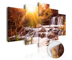 Neuheit! Modernes Acrylglasbild 200x100 cm - 5 Teilig - 2 Formate zur Auswahl – Glasbilder – TOP - Wand Bild - Kunstdruck - Wandbild – Bilder c-C-0026-k-o 200x100 cm