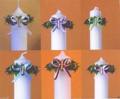 Tropfschutz Taufkerzen,Kommunionkerze- Buchsbaum**Junge Mädchen B076T6TB2N