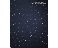 WANDfee ☆ Leuchtsterne ☆☆ 100 ☆ selbstklebende EXTRASTARK leuchtende Sterne Sternenhimmel Aufkleber Kinderzimmer