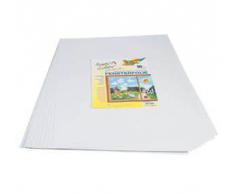 folia 450230 - Fensterfolie farblos, selbsthaftend, ca. 23 x 33 cm, 10 Bogen - ideal als Vorlagebogen für Fensterbilder, Window Color