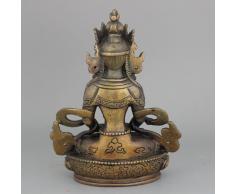 yunhao Bodhisattva Avalokiteshvara. RARE, alte Tibet Bronze Statue Home Dekoration