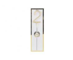 Hotex Wunderkerze Zahl 2 - 20,0 x 6,0 cm Gold - ALS Partyzubehör oder Geschenk