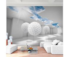 Fototapete 3D - Blau 352 x 250 cm Vlies Wand Tapete Wohnzimmer Schlafzimmer Büro Flur Dekoration Wandbilder XXL Moderne Wanddeko - 100% MADE IN GERMANY - Runa Tapeten 9182011a