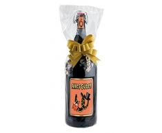 Alles Gute - 3 Liter XXL-Flasche Bier mit Bügelverschluss in schöner Geschenkfolie und Schleife verpackt als Geschenk