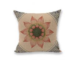 LAN Porzellanfiguren, Cartoons, Kissensofasern. 45 * 45cm/Weiß