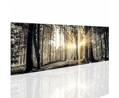 Bilder Abstrakt Figuren Wandbild 200 x 80 cm - 5 Teilig Vlies - Leinwand Bild XXL Format Wandbilder Wohnzimmer Wohnung Deko Kunstdrucke Violett - MADE IN GERMANY - Fertig zum Aufhängen 301155a