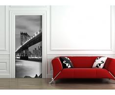 Türtapete selbstklebend TürPoster - BRIDGE - Fototapete Türfolie Poster Tapete