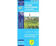Colmar Kaysersberg 1 : 25 000: Le bonhomme PNR des ballons des vosges