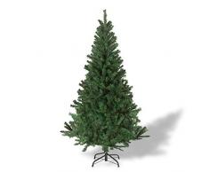 Julido Weihnachtsbaum Kunstbaum künstlicher Baum Tannenbaum Dekobaum Christbaum Grün mit Ständer 120cm 260 Spitzen