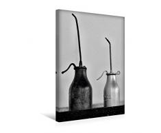 Premium Textil-Leinwand 30 x 45 cm Hoch-Format Stilleben auf Zeche Nachtigall | Wandbild, HD-Bild auf Keilrahmen, Fertigbild auf hochwertigem Vlies, Leinwanddruck von Michael Bücker