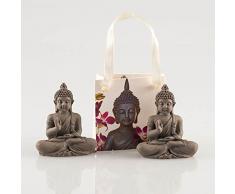 pajoma Buddha Figur, Grau
