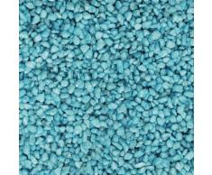 Dekogranulat / Dekosteine (2-3 mm), 1 kg, türkis