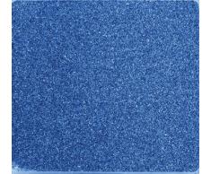 Farbsand, Dekosand farbig ca 0,5 mm. 1 KG in BLAU -90