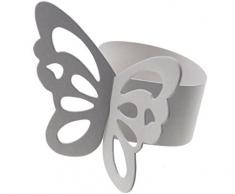 50 er Papier Serviettenring Serviettenhalter Weiß Hochzeit Bankette Dekoration