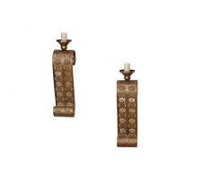 moebel direkt online Wandkerzenhalter 2er-Set