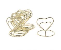 Healifty 20pcs Tischkartenhalter Fotohalter Kartenhalter Hochzeit Platzkartenhalter Memohalter Sitzkartenhalter Tischnummernhalter