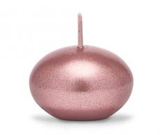 jakopabra Schwimmkerzen 10 Stück 4 cm (rosé Gold)