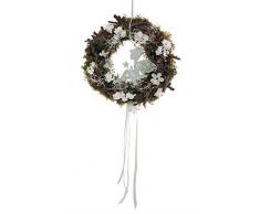 CreaFlor Home Türkranz ELFE Apfelzweigen und Moos Ø 30cm grün