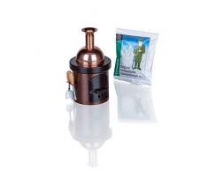 Crottendorfer Räucherkerzen 2212 Original Räucherofen Braukessel Hammerschlag, braun