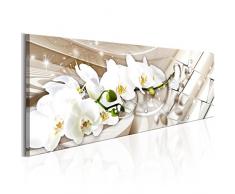 murando Acrylglasbild 135x45 cm - 2 Formate zur Auswahl - Glasbilder - TOP - Wand Bild - Kunstdruck - Wandbild - Bilder - Orchidee Blumen Abstrakt b-B-0144-k-b 135x45 cm