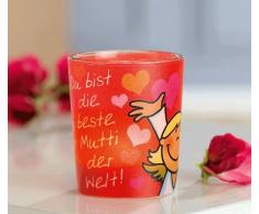 Motiv Teelichtglas BESTE MUTTI.... Teelichtbehälter Gilde