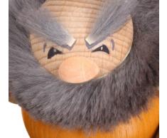 Räuchermann Ur-Mensch Grobi 9cm orange