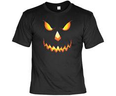 Happy Halloween Kostüm Grusel Trick or Treat auch in 3xL 4xL 5xL Kürbiskopf Fb schwarz