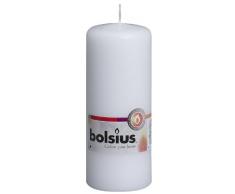 Bolsius 103614600102 Stumpenkerze, Paraffin Wax, Weiß