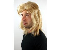 Perücke Fasching Proll Assi Blond Vokuhila NEU Wig
