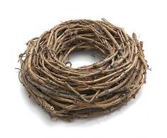TGG Rebenkranz Natur, ca. 40cm Türkranz, Weinrebe, Holzkranz, GRAPEWOOD !!