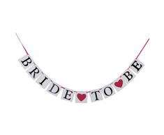 Bride To Be Party Dekoration Ammer Girlande Banner