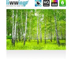 Wald Fototapete Wanddeko Wandtattoo 167280FW Wald Landschaft,Natur Blumen