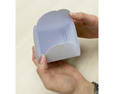 #detailverliebt 24 weiße Geschenkboxen I Do it Yourself Adventskalender I Set kleine Schachteln für Weihnachten zum Basteln Befüllen Bemalen für Geschenke I dv_596