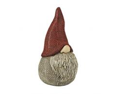 Sonstige Gartenzwerg, Nasenzwerg mit Leuchtnase, mehrfarbig, 16.50 x 8 x 8.50 cm, 1122 ml, 36825