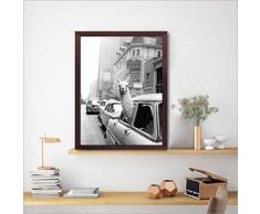 Danjiao Moderne Mode Leinwand Malerei Lama Taxi Poster Und Drucke Vintage Tiere New York City Landschaft Wandkunst Wohnkultur Bild Wohnzimmer 40x60cm