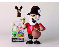 Mini-Räuchermann Weihnachtswichtel Geschenkset Geschenkset Mini-Räuchermann Weihnachtswichtel +1 Baumbehang + 1 Pack Mini Räucherkerzen B x H = 8,0 cm x 11,8 cm NEU