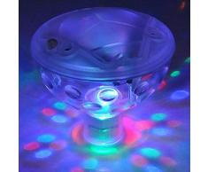 Schwimmendes Licht Solar Pool Unterwasser-LED-Licht Automatische Farbwechsel Licht Solar Pond LED-Licht