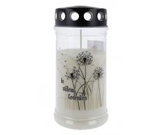 10er Set Hofer Premium 4 Tage Grablicht mit Motiv Black Feeling