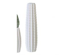 Casablanca - Bodenvase Permon Porzellan weiß glasiert