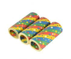Papstar 1 Karton = 10x3 Riesenluftschlangen 15 m Konfetti schwer entflammbar 18847